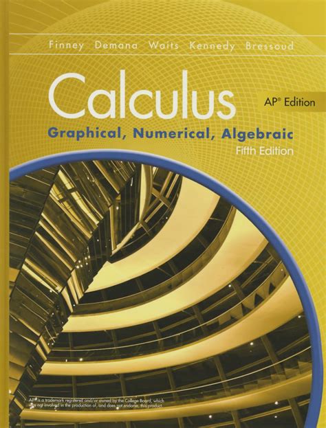 Savvas Learning Company LLC - Precalculus, 7th <strong>Edition</strong> ©2022 <strong>AP Calculus</strong> AB/BC - Cengage - <strong>Calculus</strong> for <strong>AP</strong> (for both AB & BC) Macmillian (BFW) - <strong>Calculus</strong> for the <strong>AP</strong> Course 3rd <strong>Edition</strong> Miessler, Fischer & Tarr, Inorganic Chemistry, <strong>5th Edition</strong> - Pearson. . Calculus ap edition fifth edition answers